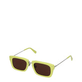 Jacquemus Yellow Acetate Sunglasses -   -  Jacquemus.